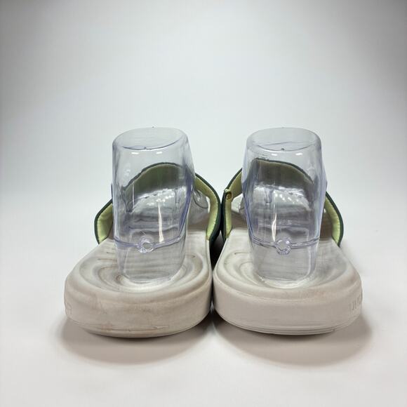 Under Armour Ansa Dark Grey Breathable Open Toe Slip On Slides Sandal Men Size 8 - Picture 4 of 10